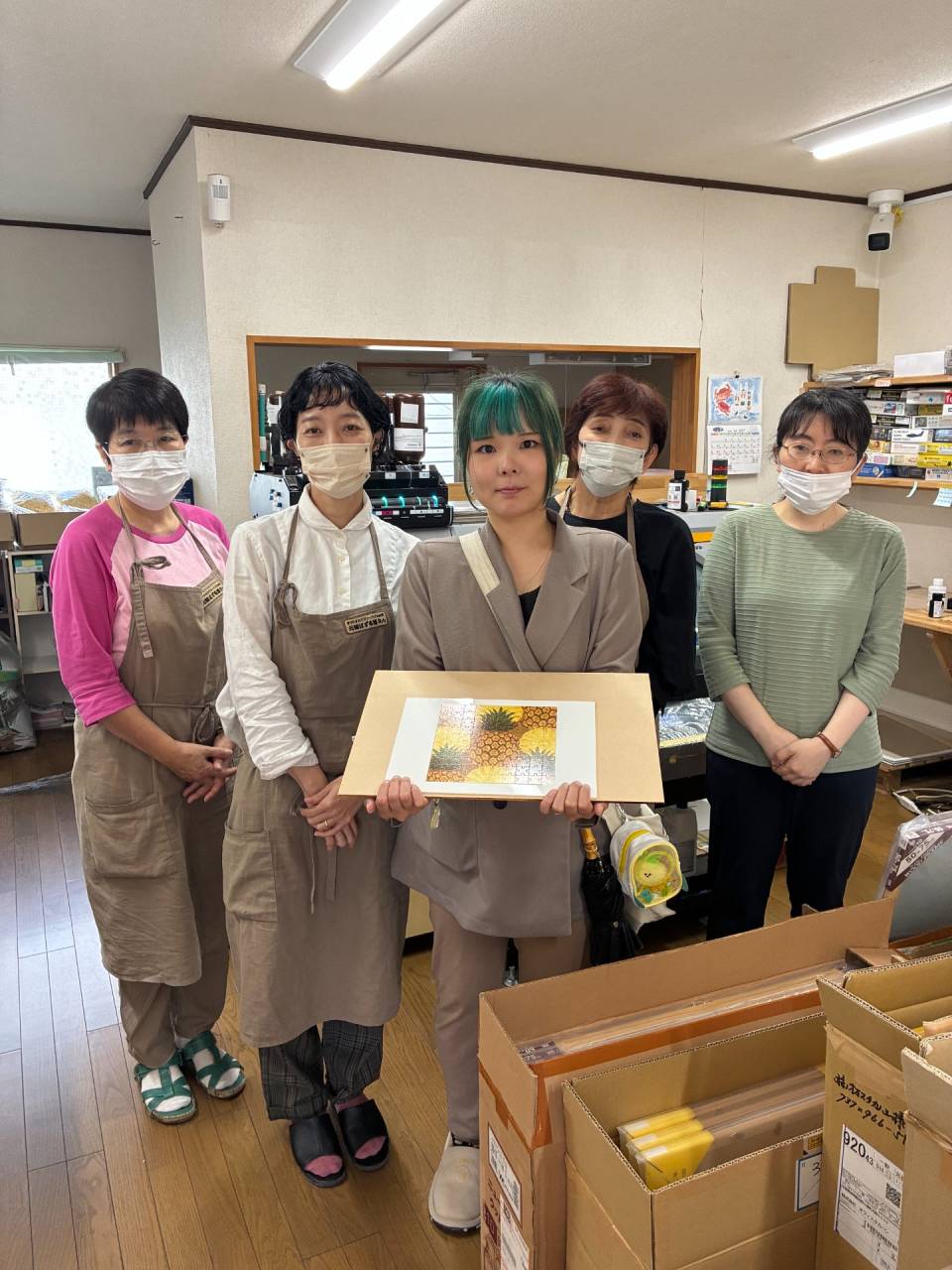 実七（みしち）氏、来社 社員一同感激しました！！ | ブログ
